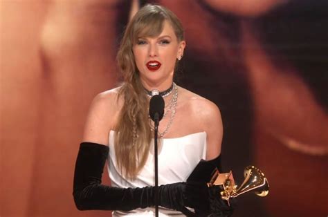 taylor swift and|Taylor Swift makes Grammy history with fourth album of the year  .